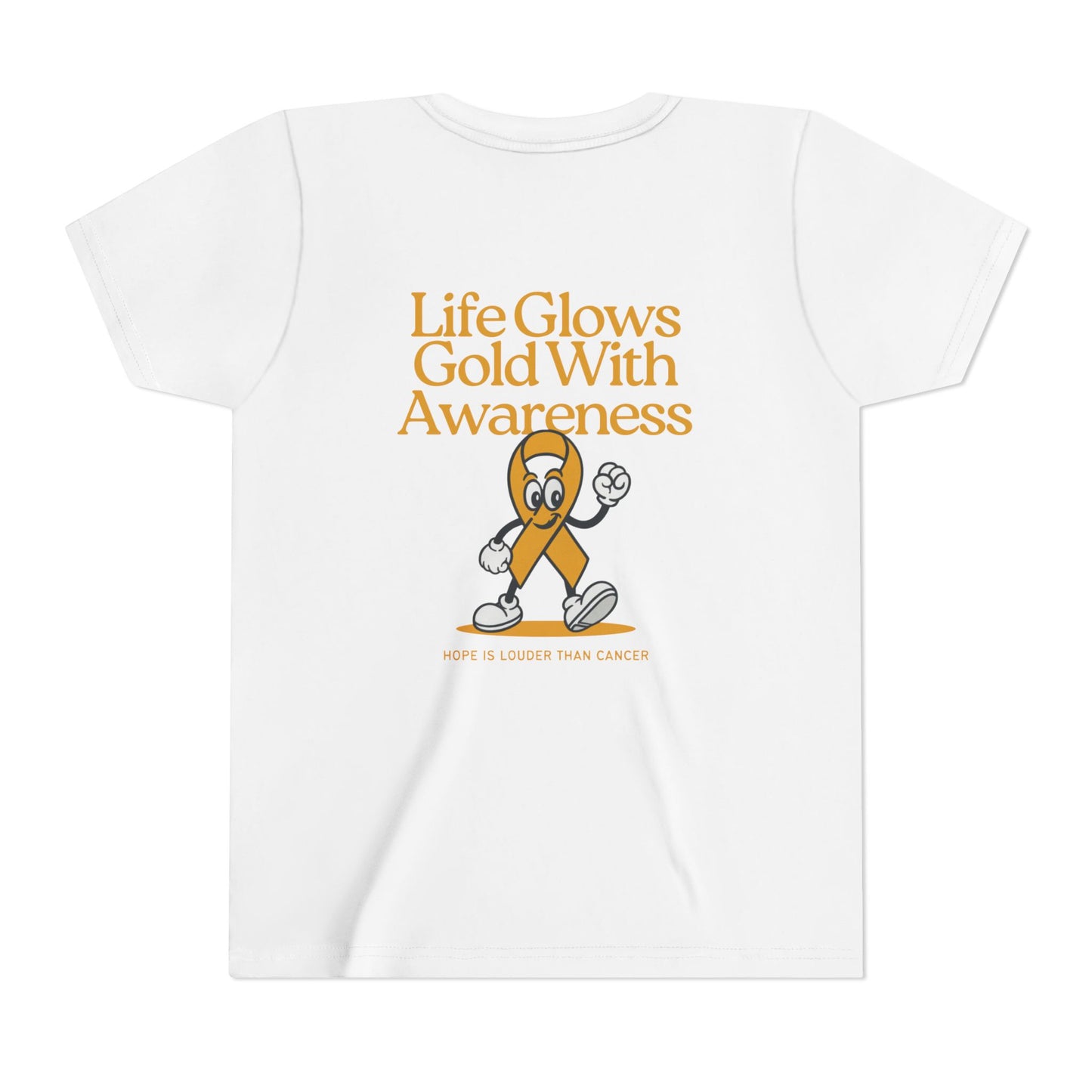 Kids Life Glows Gold Tee