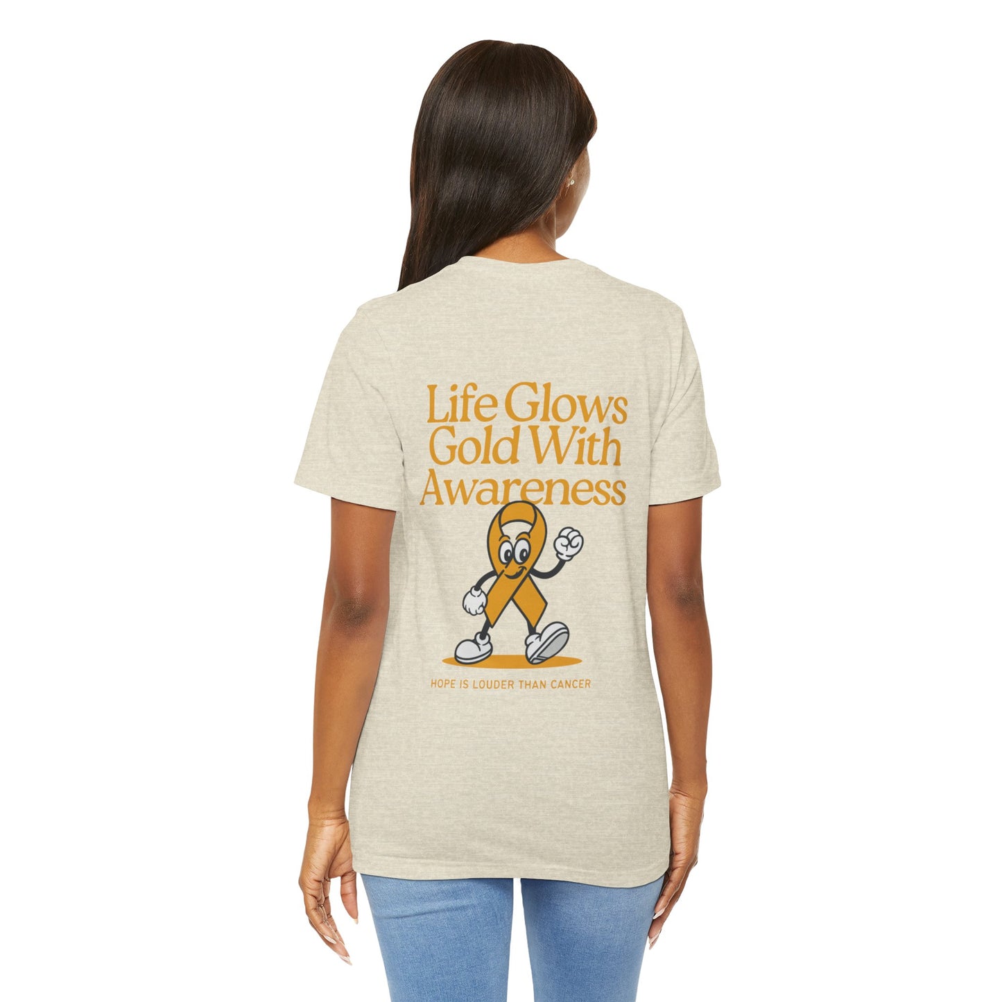 Life Glows Gold Tee
