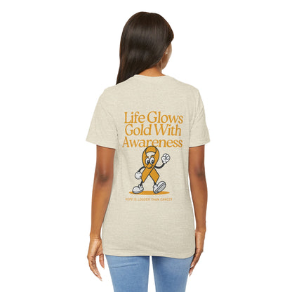 Life Glows Gold Tee
