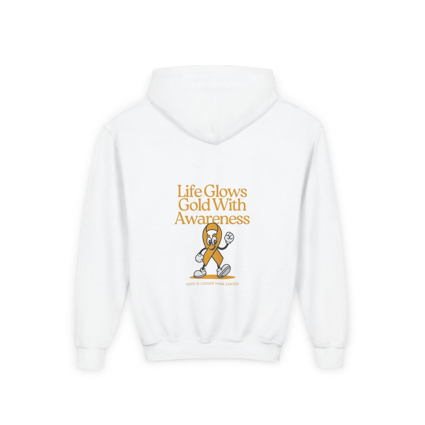 Kids Life Glows Gold - Hoodie