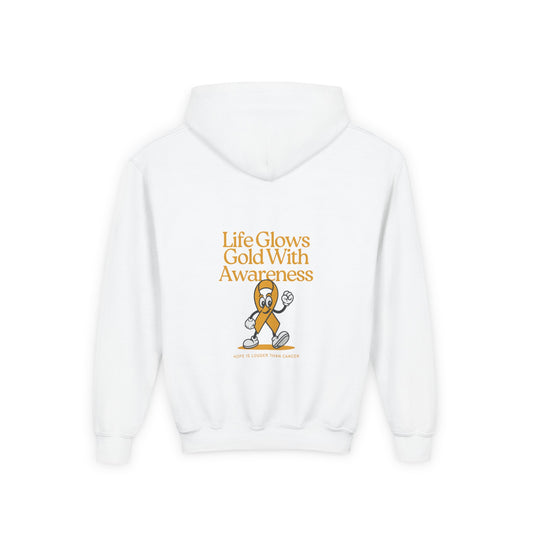 Kids Life Glows Gold - Hoodie