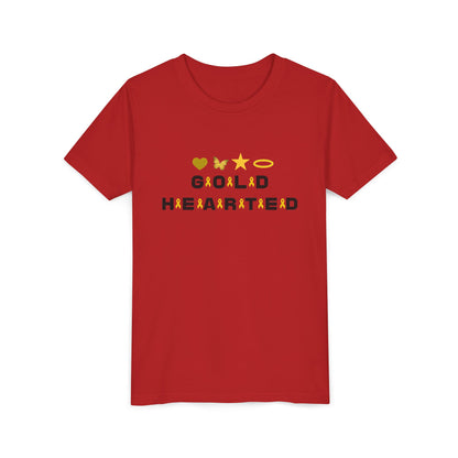 Kids Gold Hearted Tee