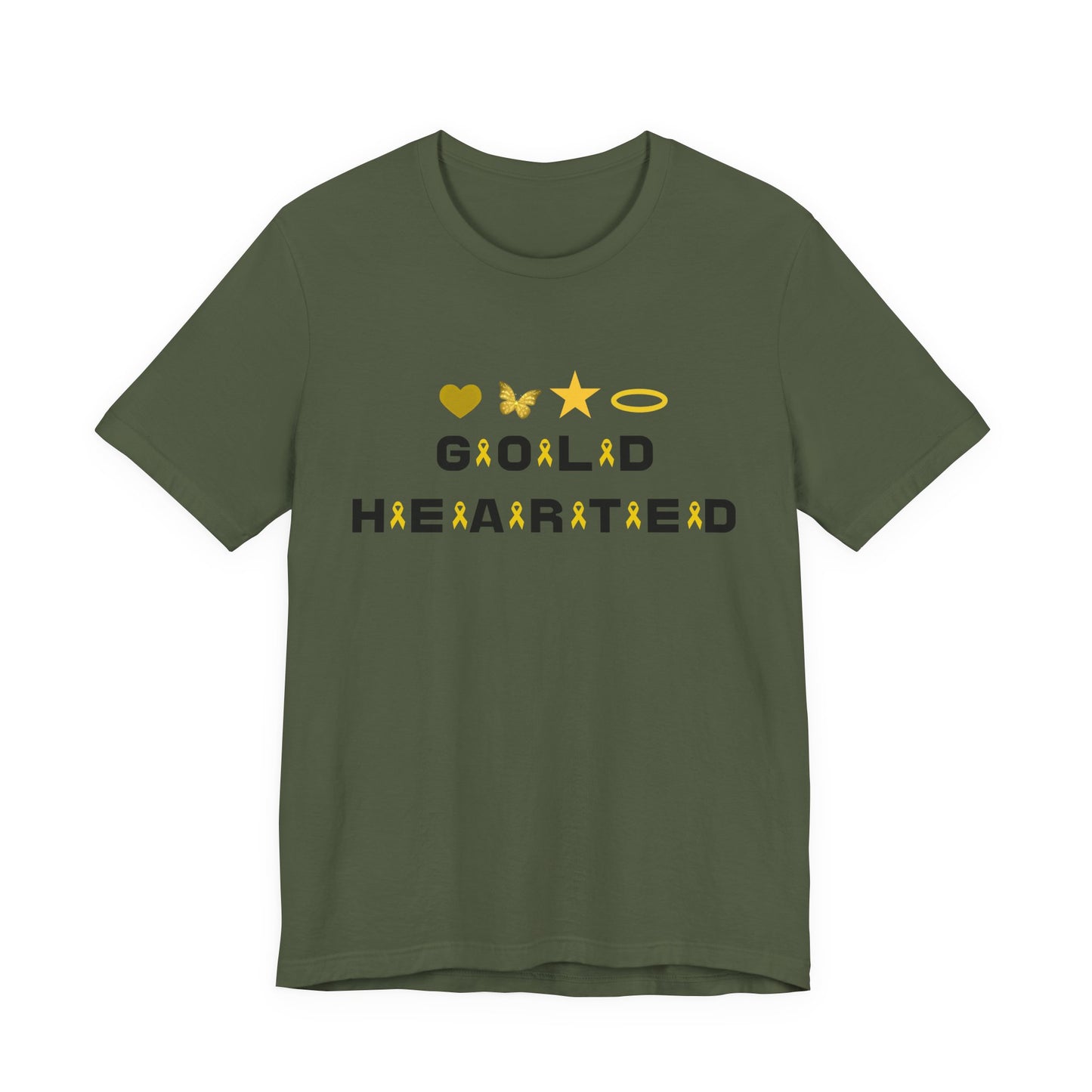 Gold Hearted Tee