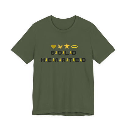 Gold Hearted Tee
