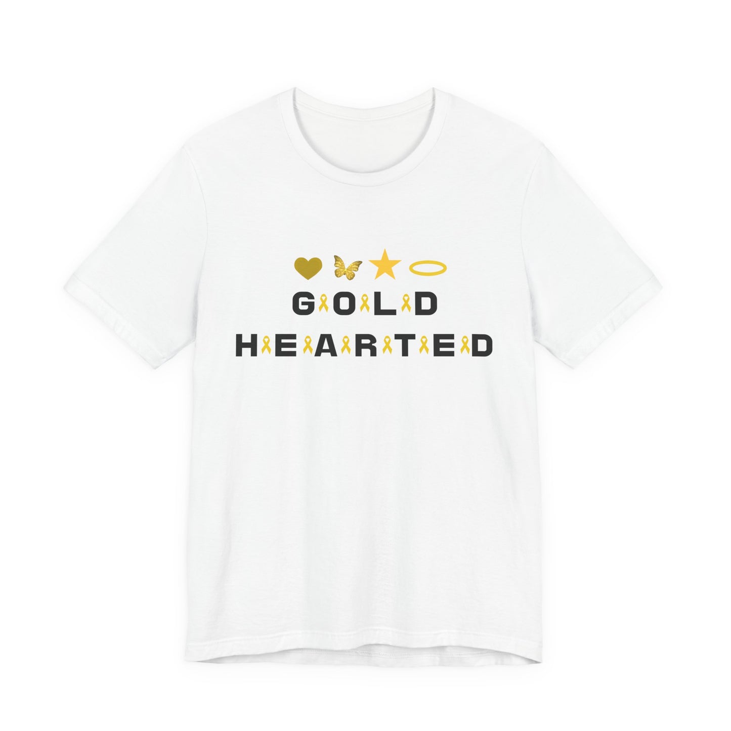 Gold Hearted Tee