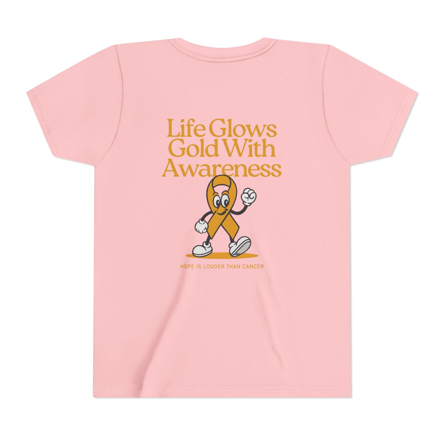 Kids Life Glows Gold Tee
