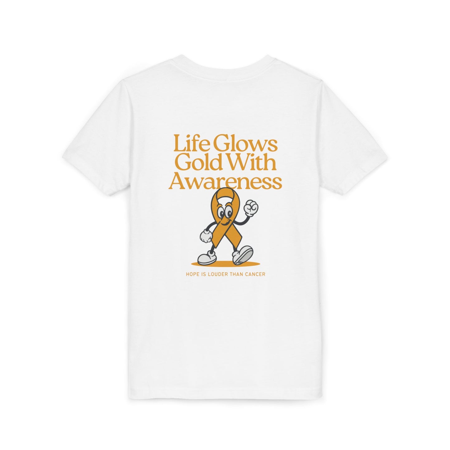 Kids Life Glows Gold Tee