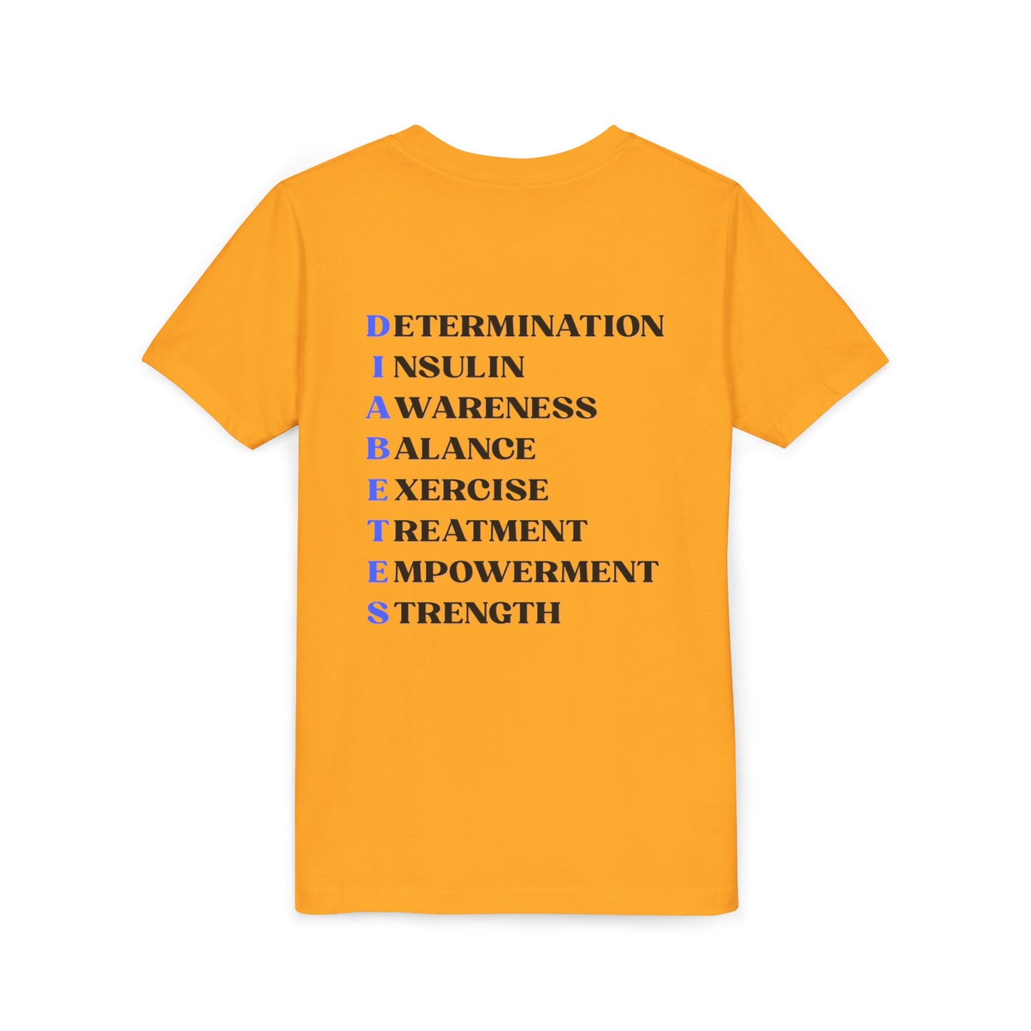 Kids Diabetes Acrostic Tee