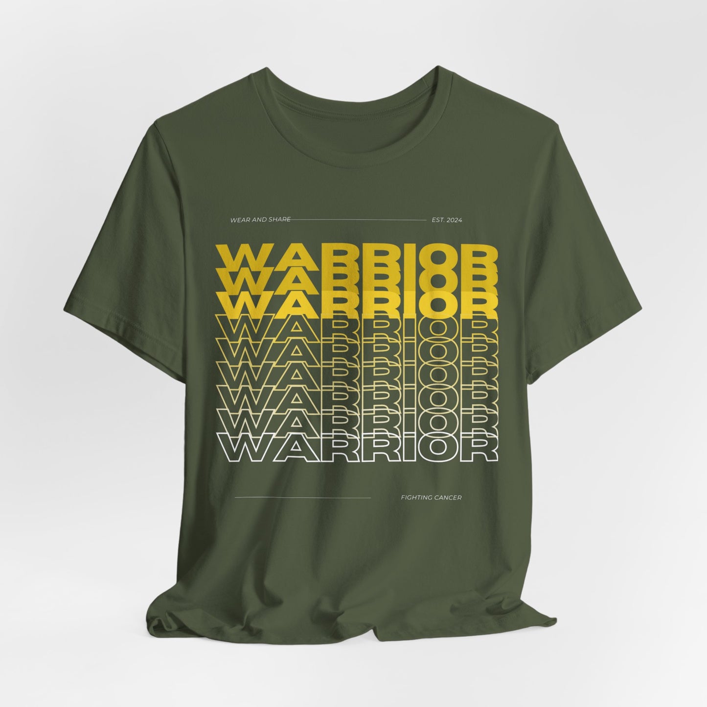 Warrior Pediatric Cancer Tee